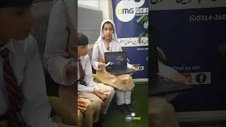 Отличное владение английским языком у маленькой девочки в школьной системе DMG || Mirpurkhas #DMG...