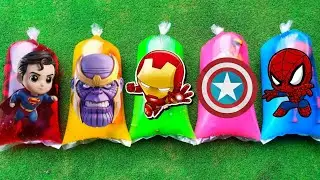 MARVEL AVENGERS: Spider-Man, Hulk, Ironman, Captain Amerika, Venom, Black panter, Superman, Thanos