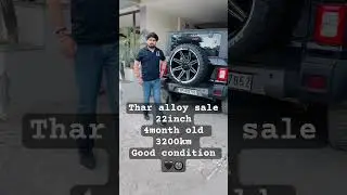 22 inch alloy wheels sale thar 🖤🛞