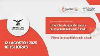 🟠 3ª Mesa - Encuentro Internacional sobre el derecho a la seguridad social