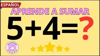 Sumas para ni&ntilde;os: 1+2=3 👉 Aprende a Sumar del 1 al 12 | Preescolar y Primaria