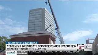 VIDEO: Charleston attorneys seek answers in evacuation of Dockside Condominiums
