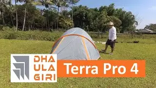 Tes Pasang - Packing tenda Dhaulagiri Terra Pro 4 + Footprint