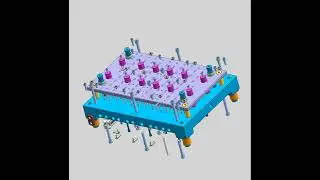 塑料运输托盘模具 plastic transport tray mould
