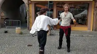 Spectacle escrime pirate - Festival jeu de rôle Kaysersberg 2018