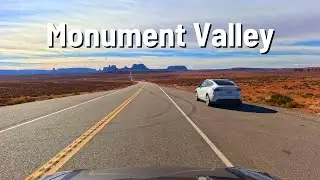ARIZONA 🚗 Drive Monument Valley 🇺🇸 Forrest Gump Point 4K