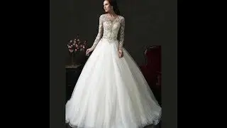 ELEGANT WEDDING DRESSES WITH SLEEVES