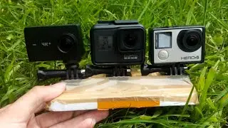 GoPro Hero 7 Black Vs Yi 4K+ Vs GoPro Hero 4 Silver - Action camera comparison