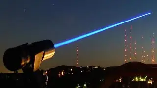 Zeus Lasers - Powerful Blue Laser Pointer 3Watt 450nm / Burning Test