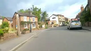 Cycling through Christleton, 7.30am, July 2025