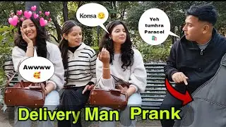 Delivery Man Prank 😀|Prank on Cute Girls ❤️|Tushhar Rwt 