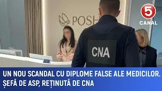 Un nou scandal cu diplome false ale medicilor: Șefă de la ASP, reținută de CNA