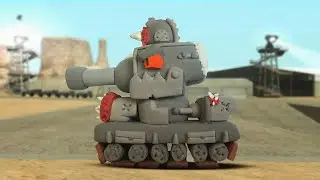 Зараженный КВ-6 от Homeanimations ✅ Туториал из пластилина ✅ ИСА лепит