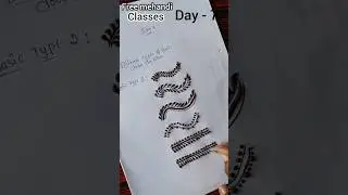 Day - 7 Free Mehandi Classes-Tutorial #youtubeshorts  #mehandi #subscribe