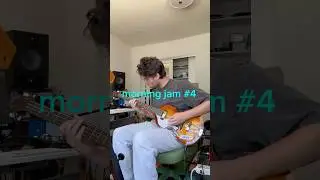 morning jam #4 #musiciansofyoutube #music #originalmusic #bass #hofner #morningjam