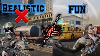 FUN vs REALISTIC SNIPING | CODM vs BATTLE PRIME