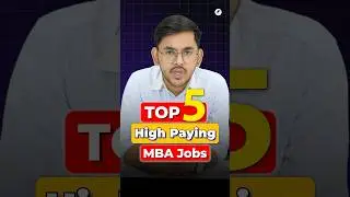 🔥 Top 5 Highest Paying Jobs After MBA in 2025 | Best MBA Careers #shorts #MBA2025 #finance