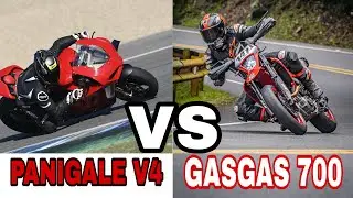 GASGAS 700 VS DUCATI PANIGALE V4