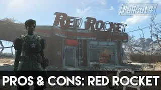 Fallout 4 - Pros & Cons: Red Rocket Truck Stop (Fallout 4 Settlement Review)