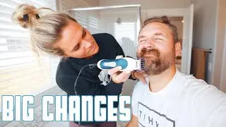 BIG NEW YEAR CHANGES FOR 2021 | YOU WON'T RECOGNIZE ME AFTER WIFE SHAVES OFF MY BEARD