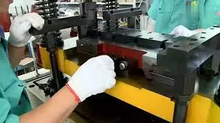 aluminum plate bar heat exchanger Fin machine installation mold