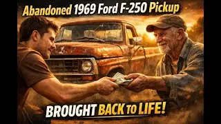 “Abandoned 1969 Ford F-250 Pickup Brought Back to Life!”