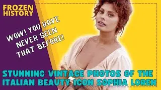 Sophia Loren: Stunning vintage photos of the Italian classic beauty icon