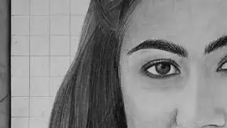 Eye Sketching of Sara Ali Khan || hyperrealism sketch || easy eye sketching #art #drawing