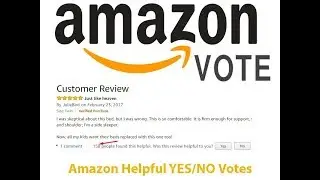How to do amazon helpful yes or no vote for your amazon product reviews
