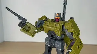 Hasbro Transformers Age of The Primes Voyager Class Brawl Action Figure Review