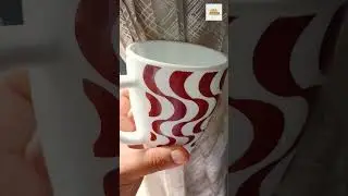 Larah By Borosil | Waves Brown Mug 🧋🧋🧋 | 400 ml | #Shorts #mug #amazon
