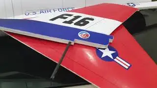 Hướng dẫn làm máy bay mô hình F-16 scale sải 90cm