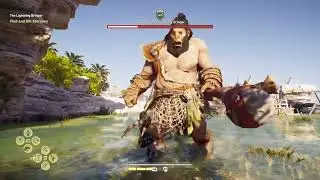 Killing Steropes the lightning bringer/Ac Odyssey #boss #bossfight