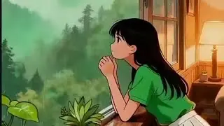 Rainy Day Camping with Sister in Forest - Cooking in Mobile Home..🌿✨