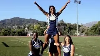 How to Do a Double-Based Thigh Stand | Cheerleading