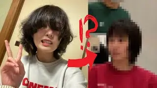 美容師さんにお任せカット【リアム・ギャラガー風ヘアスタイル】