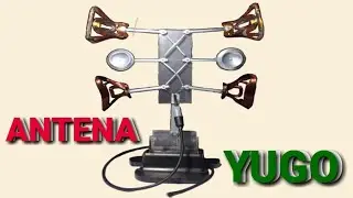 😱Ya no pagues Cable TV - Antena Yugo 📡 Con se&ntilde;al en Alta Definicion - HD - TDT