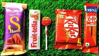 Satisfying Video Asmr lollipop candy Asmr and Jelly Bar Candy cutting unboxing video compilation
