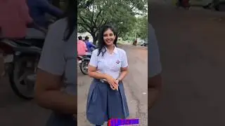 South Diva School Look Yashna Muthuluri Cute & beauty #southindianbeauty #school