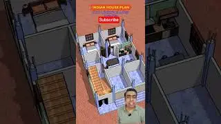 25 feet x 35 feet house plan with two shop।