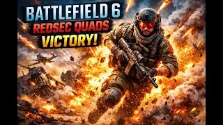 How NOT to dodge an airstrike! - Battlefield 6 Redsec Victory!