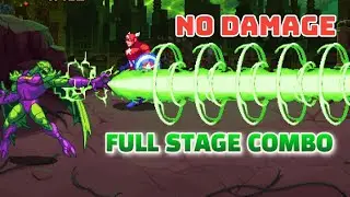 MARVEL Cosmic Invasion - NYC Rooftops No Damage + Full Combo (She-Hulk/C. America)