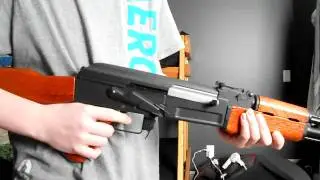 CYMA AK 47 ELECTRIC BLOWBACK DEMONSTRATION
