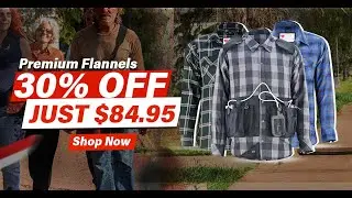 LVAD Flannels 30% OFF just $84.95 Style & Function for Heart warriors #lvadgear #lvad #heartwarrior