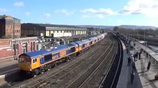 0X66-GBRFs FINAL NEW BUILD CONVOY AT GLOUCESTER 150216