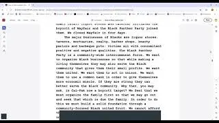 Bobby Hutton Political Education Course Week 8 Part 2 November 5, 2025