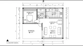 CÓMO DIBUJAR UN PLANO ARQUITECTÓNICO CON INSTRUMENTOS