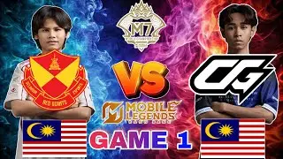 [GAME 1] SELANGOR RED GIANTS vs CG ESPORTS | M7 WORLD CHAMPIONSHIP | SRG vs CG