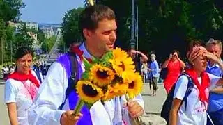Piesza Pielgrzymka Archidiecezji Gnieźnieńskiej na Jasną Górę - 2015.08.05.- Grupy Kolorowe