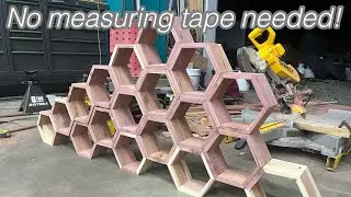 Building super simple honeycomb boxes for cupcake display